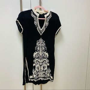 Sulu Beach Coverup Sz 4/Small Embroidery Beadwork